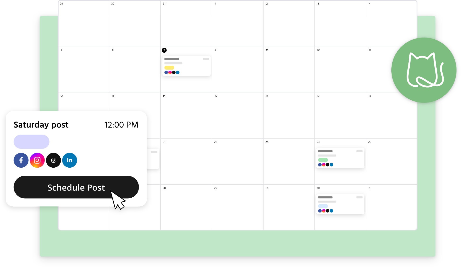 Manage all your social media in one platform with Loomly.